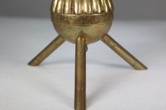 Dr. C. Dresser Attributed, for Benham & Froud Pair of Brass Fire Dogs - Thumbnail 11