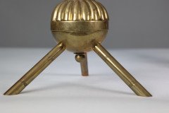 Dr. C. Dresser Attributed, for Benham & Froud Pair of Brass Fire Dogs - Thumbnail 12