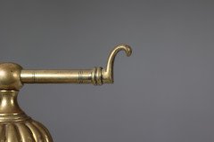 Dr. C. Dresser Attributed, for Benham & Froud Pair of Brass Fire Dogs - Thumbnail 14