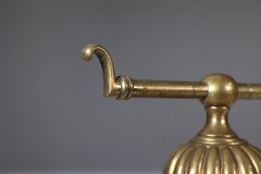 Dr. C. Dresser Attributed, for Benham & Froud Pair of Brass Fire Dogs - Thumbnail 16