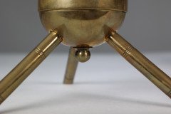 Dr. C. Dresser Attributed, for Benham & Froud Pair of Brass Fire Dogs - Thumbnail 17