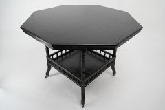 Gillow & Co. probably, Aesthetic Movement Ebonised Walnut Centre Table - Thumbnail 7