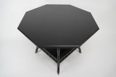 Gillow & Co. probably, Aesthetic Movement Ebonised Walnut Centre Table - Thumbnail 8