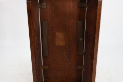 An Arts & Crafts Cotswold School Drop Leaf Dining Table with Lattice Work Ends - Thumbnail 28
