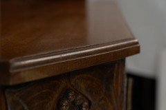 Liberty & Co. Attributed, English Arts & Crafts Oak Sideboard with Carved Decoration - Thumbnail 21