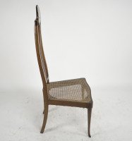 George Walton. Rare Arts & Crafts Philippines Cane Chair with Serpentine Back - Thumbnail 7