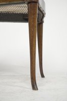 George Walton. A Rare Arts & Crafts Philippines Cane Chair with Serpentine Back - Thumbnail 20