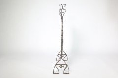 John Pearson, attributed. For Liberty & Co., An Arts & Crafts Wrought Iron & Copper Firescreen - Thumbnail 3