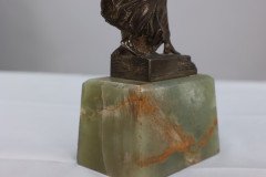 B. V. Fernandez. An Art Deco Bronze Figure on an Onyx Base - Thumbnail 13