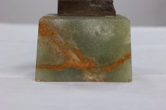 B. V. Fernandez. An Art Deco Bronze Figure on an Onyx Base - Thumbnail 14
