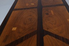Heals. A Single Mid-Century "Long Tom" Coffee Table with Various Inlaid Woods - Thumbnail 10