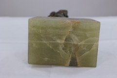 B. V. Fernandez. An Art Deco Bronze Figure on an Onyx Base - Thumbnail 15