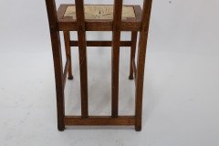 George Montague Ellwood, Made by J. S. Henry, Pair of Matching Oak Dining Chairs - Thumbnail 21