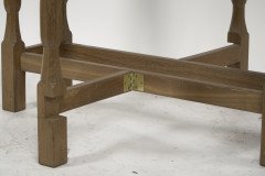Albert Eagleman Jeffray. A Sweet Little Oak Drop Leaf Side/dining Table - Thumbnail 17