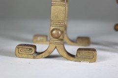 Henry Jeckyll for Robbins & Co., A Pair of Anglo-Japanese Brass Fire Dogs - Thumbnail 12
