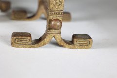 Henry Jeckyll for Robbins & Co., a Pair of Anglo-Japanese Brass Fire Dogs - Thumbnail 15