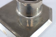 Jesson Birkett & Co., Silver Plated Inkwell with Monogram - Thumbnail 19