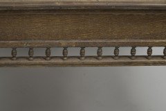 Alfred Waterhouse (style Of). A Gothic Revival Oak Partners Desk with Two Drawers Each Side - Thumbnail 21