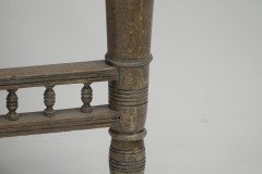 Alfred Waterhouse (style Of). A Gothic Revival Oak Partners Desk with Two Drawers Each Side - Thumbnail 23
