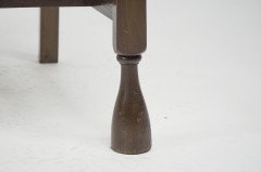 Liberty & Co., attr Arts & Crafts Mahogany Armchair Inlaid with a Pewter Heart - Thumbnail 15