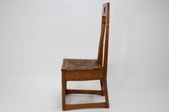 Shapland & Petter, a Pair of Ash Side Chairs in the Style of M. H. Baillie Scott - Thumbnail 5