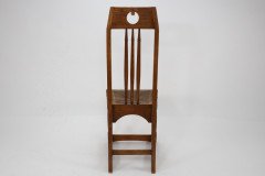 Shapland & Petter, a Pair of Ash Side Chairs in the Style of M. H. Baillie Scott - Thumbnail 7