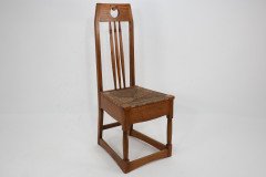 Shapland & Petter, a Pair of Ash Side Chairs In the style of M. H. Baillie Scott - Thumbnail 10