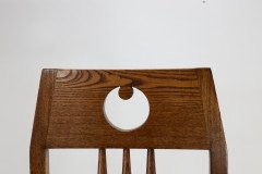 Shapland & Petter, a Pair of Ash Side Chairs In the style of M. H. Baillie Scott - Thumbnail 11