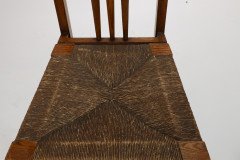 Shapland & Petter, a Pair of Ash Side Chairs in the Style of M. H. Baillie Scott - Thumbnail 12
