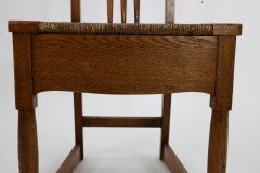 Shapland & Petter, a Pair of Ash Side Chairs in the Style of M. H. Baillie Scott - Thumbnail 15