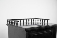 Dr. C Dresser, Style of. An Aesthetic Movement Ebonised & Gilt Bedside Cabinet - Thumbnail 16