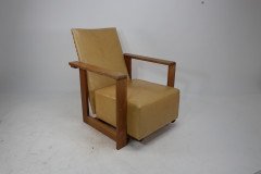 Gordon Russell, W. H. Russell. A pair of Arts & Crafts Oak Reclining Armchairs. - Thumbnail 3