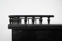 Dr. C Dresser, Style of. Aesthetic Movement Ebonised & Gilt Bedside Cabinet - Thumbnail 17