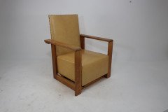 Gordon Russell, W. H. Russell. A pair of Arts & Crafts Oak Reclining Armchairs. - Thumbnail 4