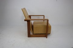Gordon Russell, W. H. Russell. A pair of Arts & Crafts Oak Reclining Armchairs. - Thumbnail 5