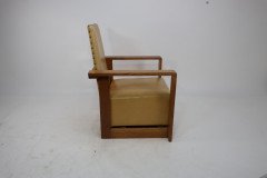 Gordon Russell, W. H. Russell. A pair of Arts & Crafts Oak Reclining Armchairs. - Thumbnail 6