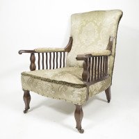 George Jack for Morris & Co., a Pair of Mahogany Saville Armchairs - Thumbnail 3