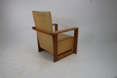 Gordon Russell, W. H. Russell. A pair of Arts & Crafts Oak Reclining Armchairs. - Thumbnail 7