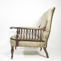 George Jack for Morris & Co., a Pair of Mahogany Saville Armchairs - Thumbnail 5