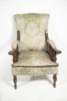 George Jack for Morris & Co., a Pair of Mahogany Saville Armchairs - Thumbnail 4
