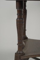 Jas Shoolbred. Aesthetic Movement Octagonal Rosewood & Inlaid Side Table - Thumbnail 6