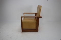 Gordon Russell, W. H. Russell. A pair of Arts & Crafts Oak Reclining Armchairs. - Thumbnail 10