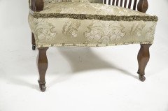 George Jack for Morris & Co., a Pair of Mahogany Saville Armchairs - Thumbnail 9