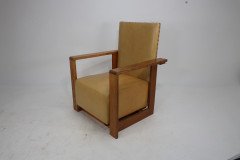 Gordon Russell, W. H. Russell. A pair of Arts & Crafts Oak Reclining Armchairs. - Thumbnail 12
