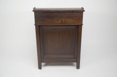 Bruce J. Talbert for Gillows Aesthetic Movement Davenport with Central Carved Rosette - Thumbnail 6