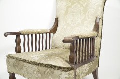 George Jack for Morris & Co., A Pair of Mahogany Saville Armchairs - Thumbnail 7