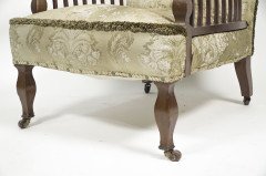 George Jack for Morris & Co., a Pair of Mahogany Saville Armchairs - Thumbnail 10