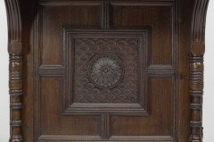 Bruce J. Talbert for Gillow & Co., Aesthetic Movement Davenport With Carved Rosette - Thumbnail 11