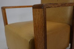 Gordon Russell, W. H. Russell. A pair of Arts and Crafts Oak Reclining Armchairs. - Thumbnail 17