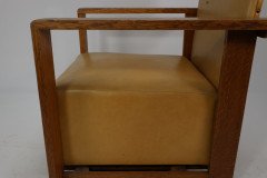 Gordon Russell, W. H. Russell. A pair of Arts & Crafts Oak Reclining Armchairs. - Thumbnail 18